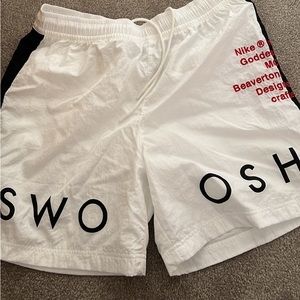 Nike swoosh shorts